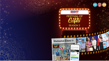 India’s ONLY Festive Program that puts your ads centerstage 