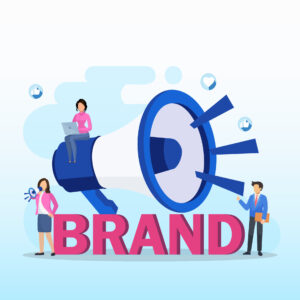 Brand Building vector image