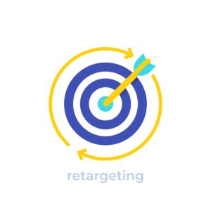 Retargeting customer vector image